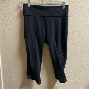 Lululemon leggings with woven side detail